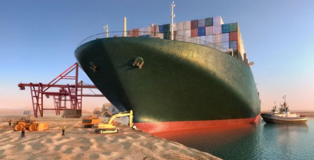 הספינה התקועה