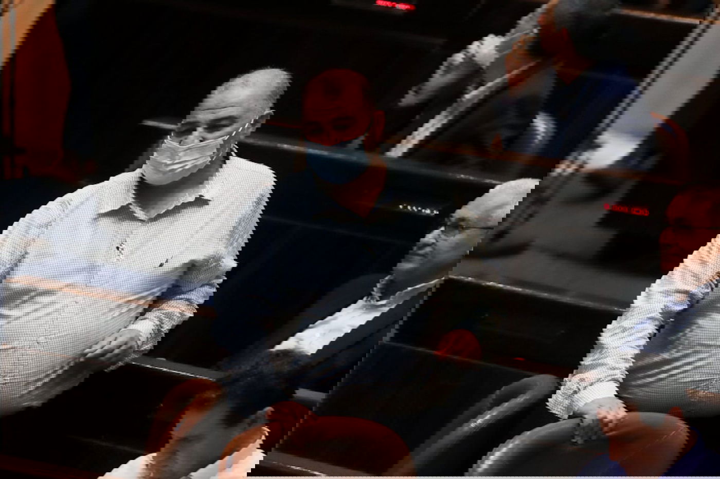 הלילה הסוער בכנסת בעדשת צלם 'כיכר' • גלריה