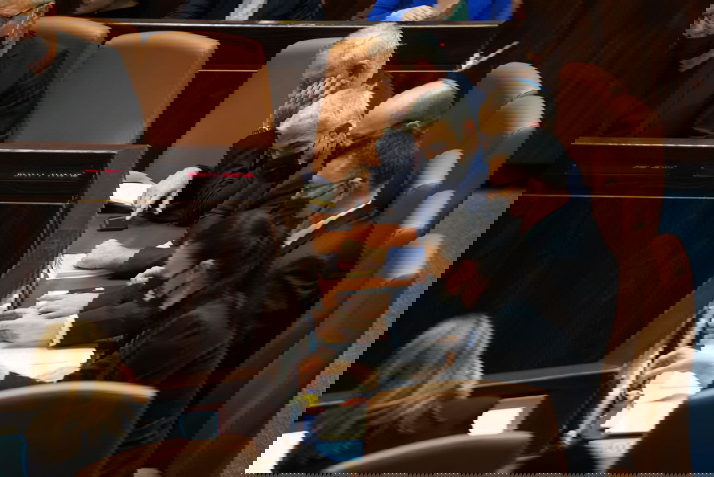 הצליחו להעביר. שולחן הממשלה במליאה הלילה