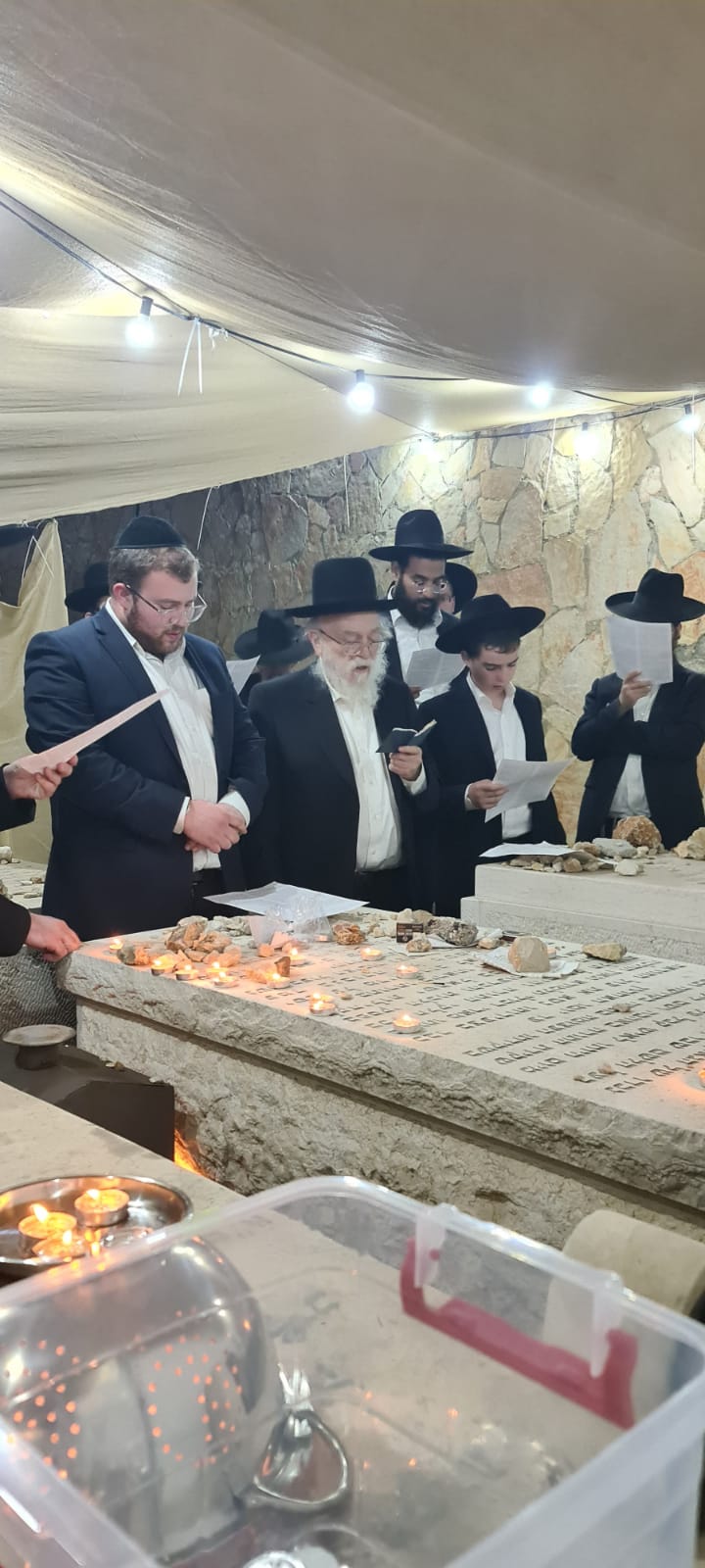 תיעוד: העלייה לקברו של מרן הגרי"ש אלישיב זצ"ל