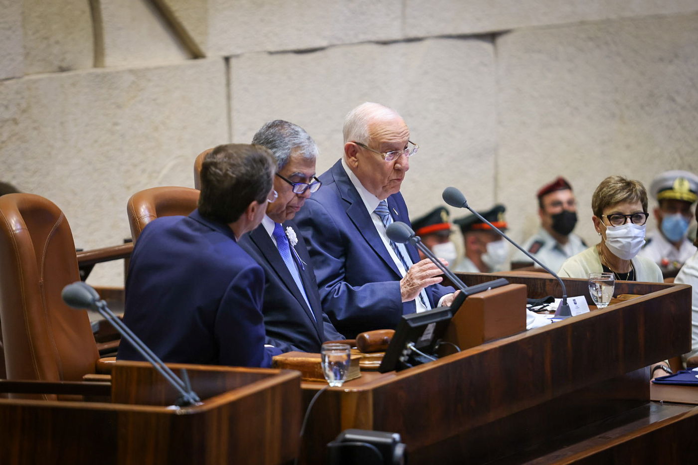 ריבלין, בנאומו האחרון כנשיא