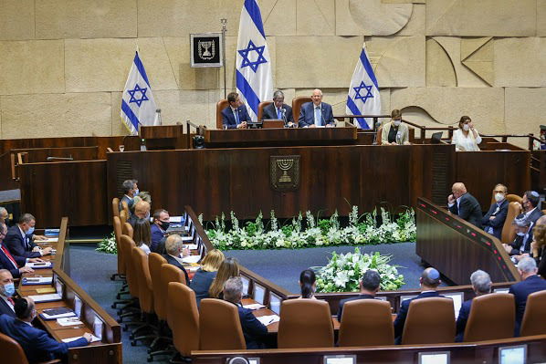 הנשיא יצחק הרצוג, בכנסת