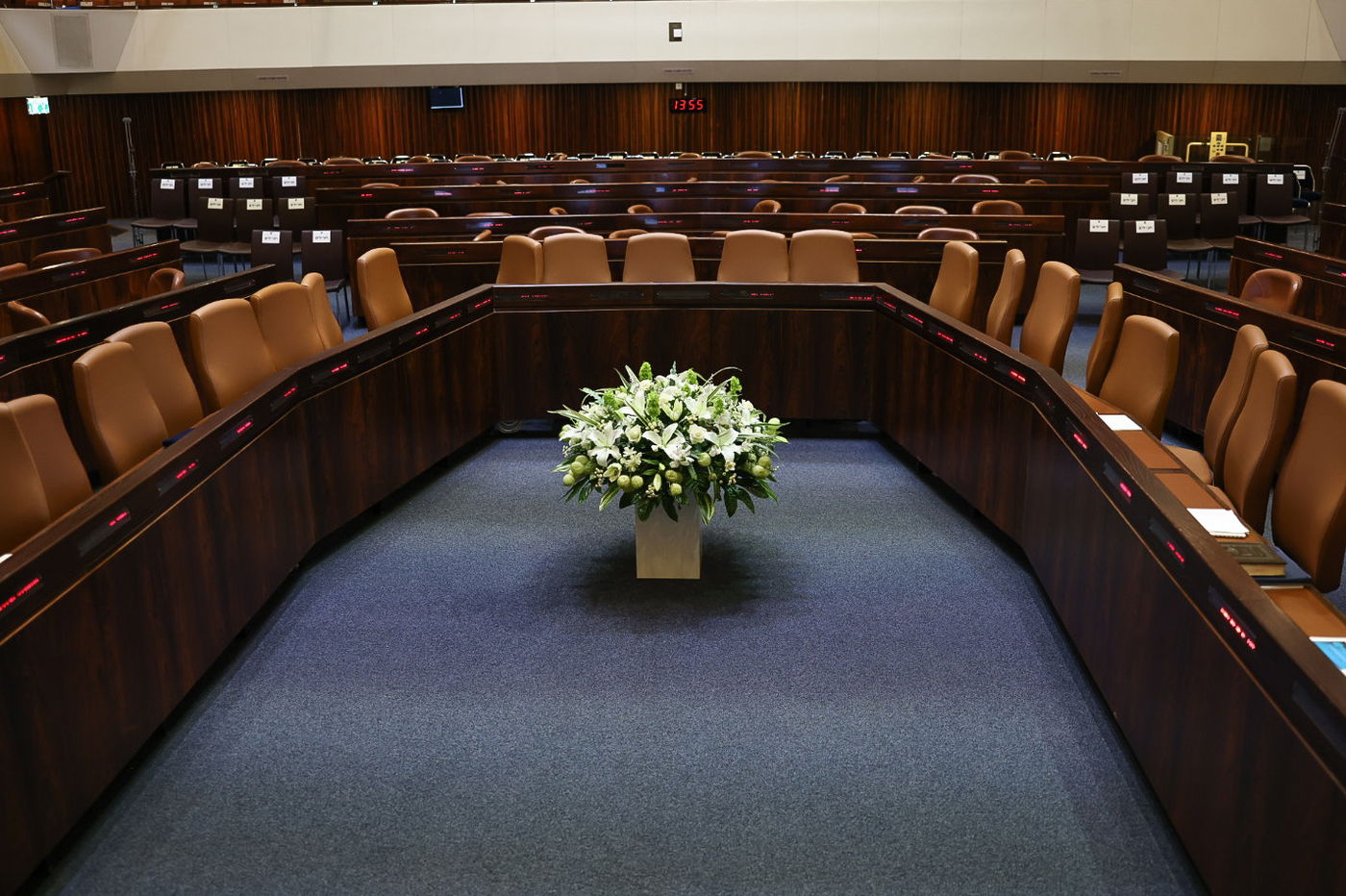 מליאת הכנסת לקראת ההשבעה