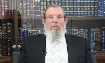 פרשת מטות מסעי: הוורט של הגאון רבי קלמן בר