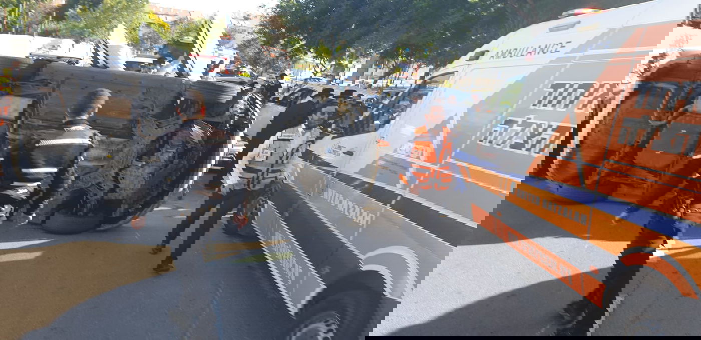 נס: הרכב התהפך הילדים יצאו ללא כל פגע