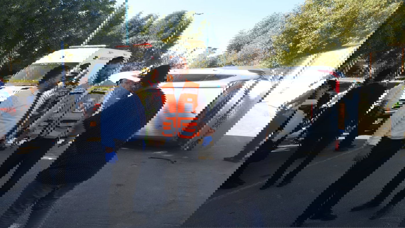 נס: הרכב התהפך הילדים יצאו ללא כל פגע