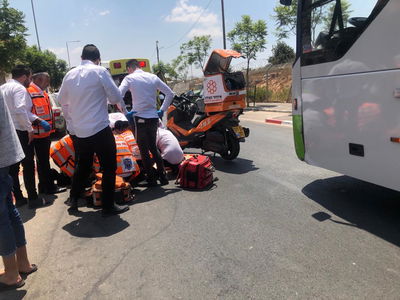 ביתר עילית: ילדה בת 11 נפצעה באופן בינוני