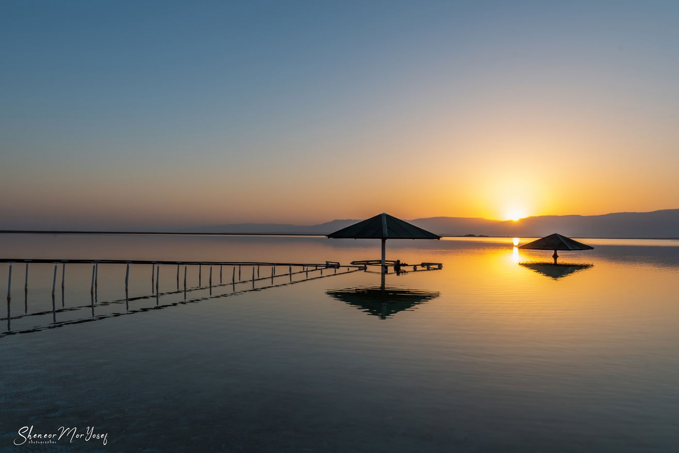 ערב בין הזמנים: צפו בזריחה ב... ים המלח