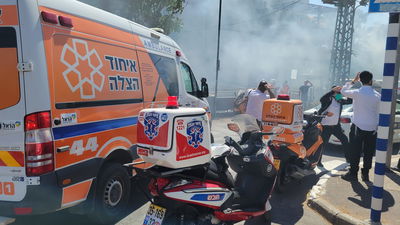 כוחות ההצלה במקום