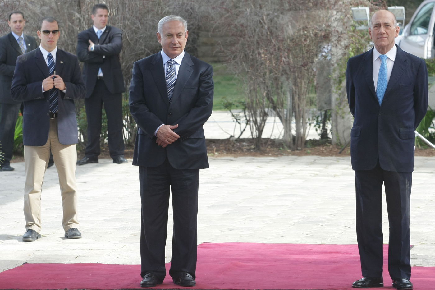 אולמרט ונתניהו. ארכיון