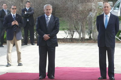 אולמרט ונתניהו. ארכיון