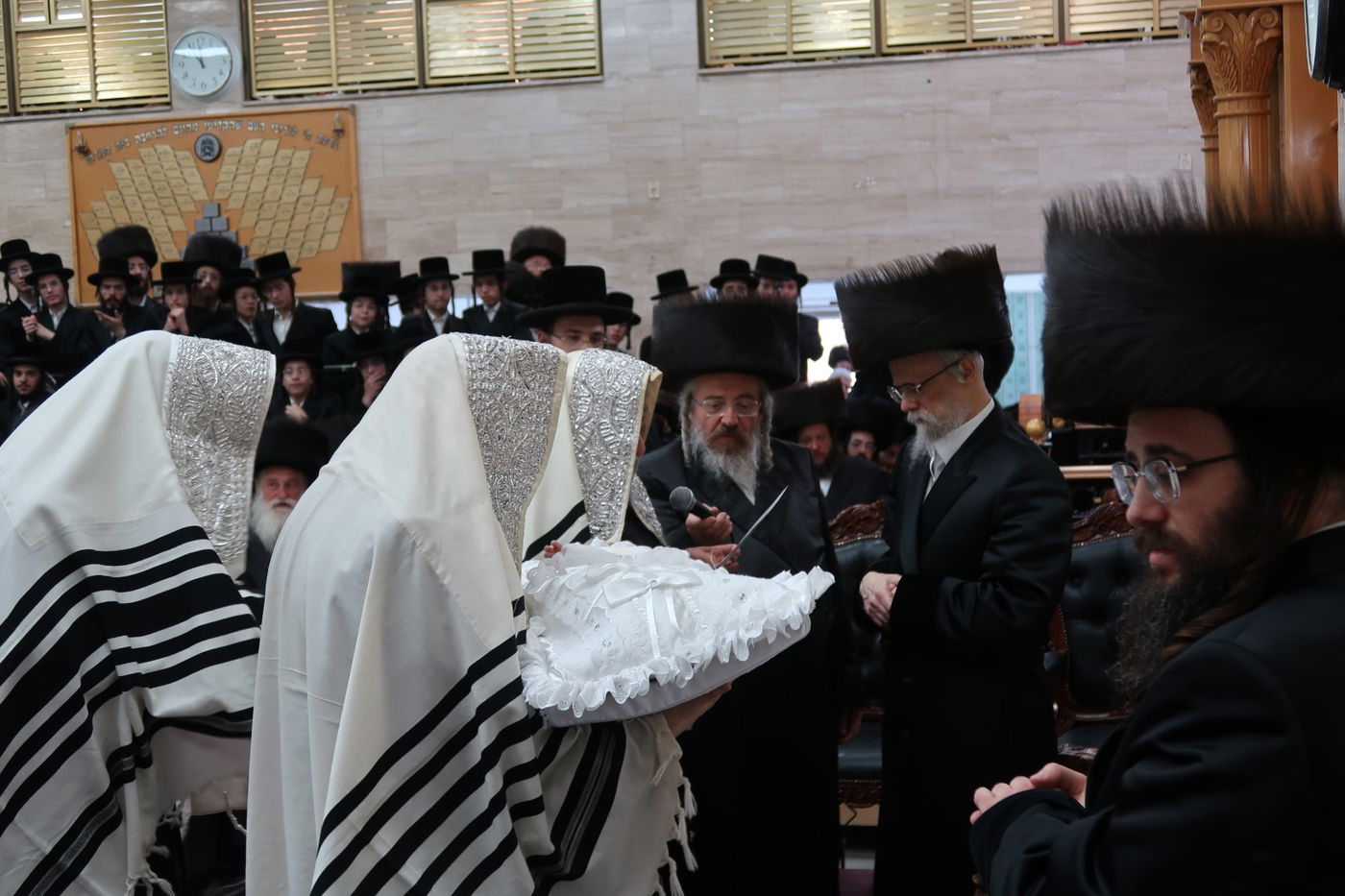 שמחת הברית לנין האדמו"ר מסערט ויז'ניץ