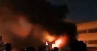 השריפה בבית החולים