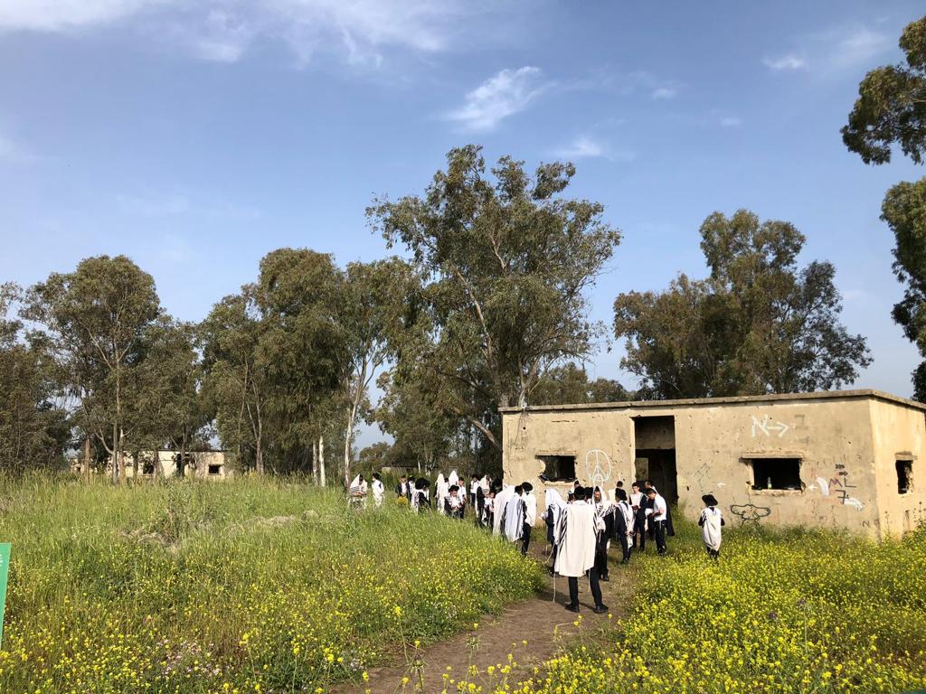 תחנות המידע בכניסה למסלולי הטיול (