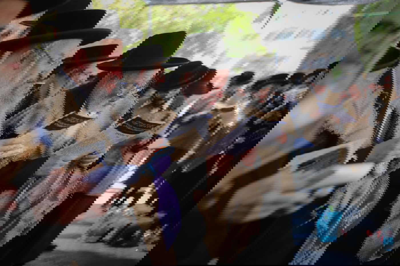 במחאת הרכבת בבר אילן: שק ואפר ו'תיקון'