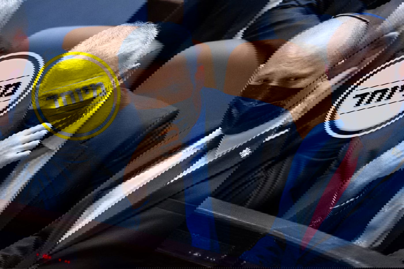 בנט, לפיד וגנץ