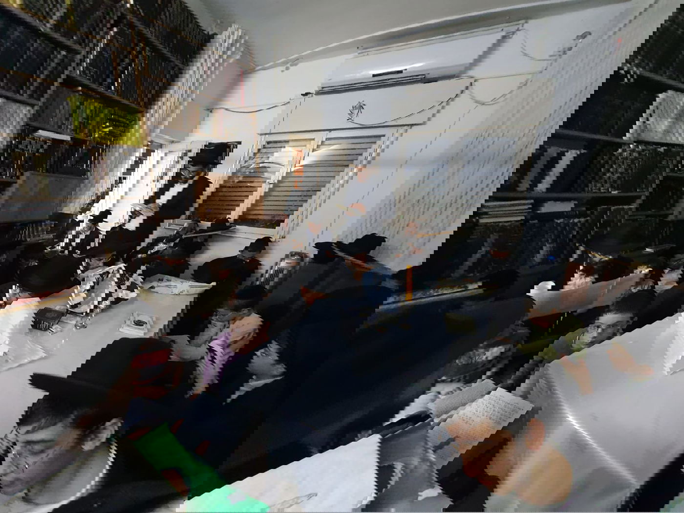 ראש הישיבה הגר"ג אדלשטיין ב'איכה' • צפו