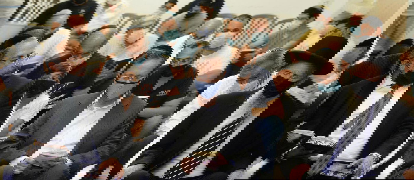 הנשיא השתתף בקריאת 'איכה' באשקלון