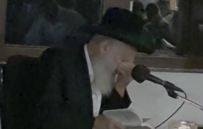 הגר"ר אלבז ספר את השנים לחורבן ופרץ בבכי