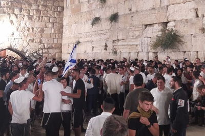 "השם הוא האלוקים", זעקו המוני האבלים בכותל המערבי