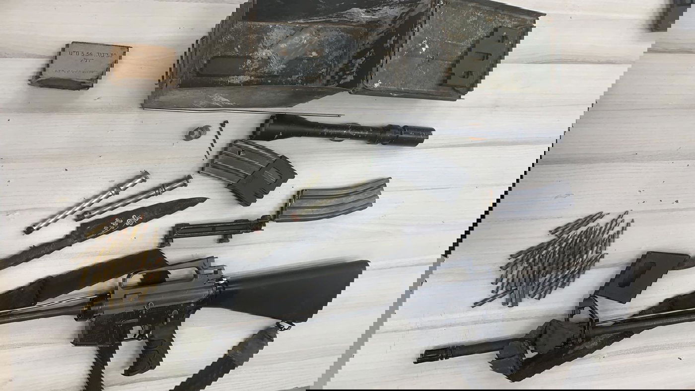 כלי הנשק שנתפסו