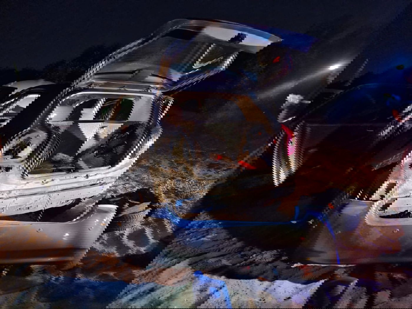 אימה בכפר חב"ד: חשוד נעצר לאחר ירי; נתפסו כלי נשק