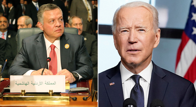 ביידן ומלך ירדן נפגשים: "תמיד כאן בשביל ירדן"