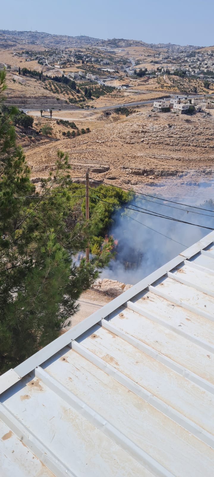 הושגה שליטה על השריפה בשמורת הטבע "נחל תקוע"