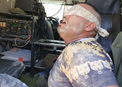 מחבל נתפס 'על חם' כשהצית חורש ועצים