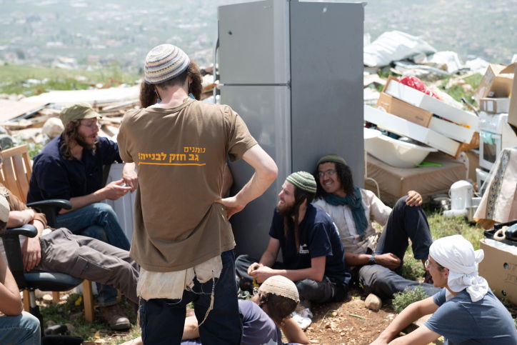 מתיישבי 'קומי אורי' בפינוי שעבר