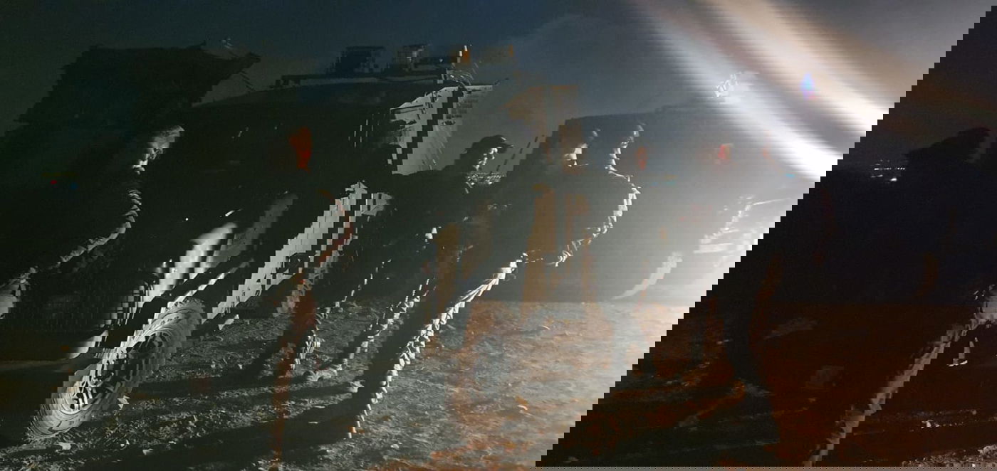 כוח מג"ב במקום