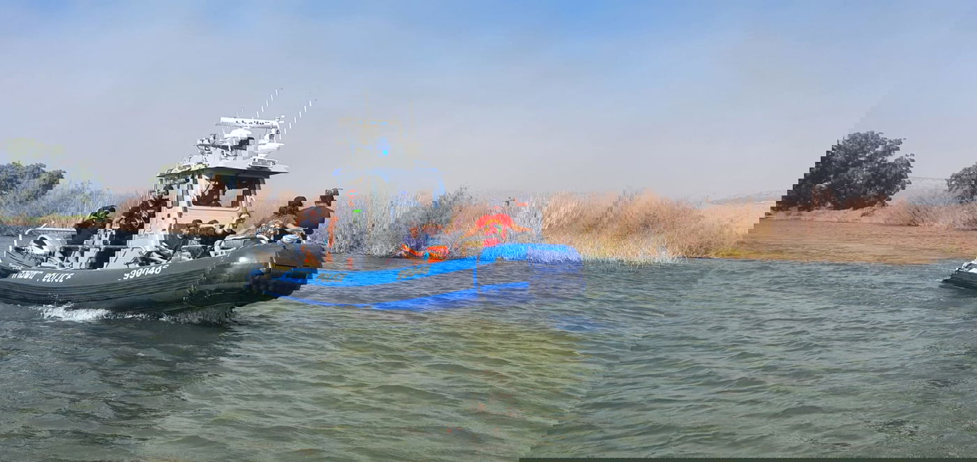 עשרות חולצו מחוף בכנרת בשל שריפת ענק