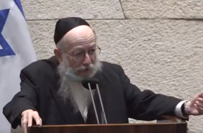 ליצמן נאם מעבר לזמן והתנצל: לא יודע לספור