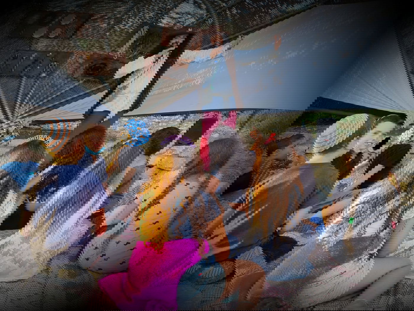 ממלכת השלג בגן הבוטני בירושלים