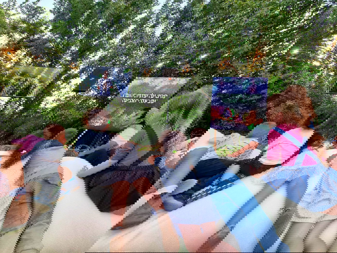 ממלכת השלג בגן הבוטני בירושלים