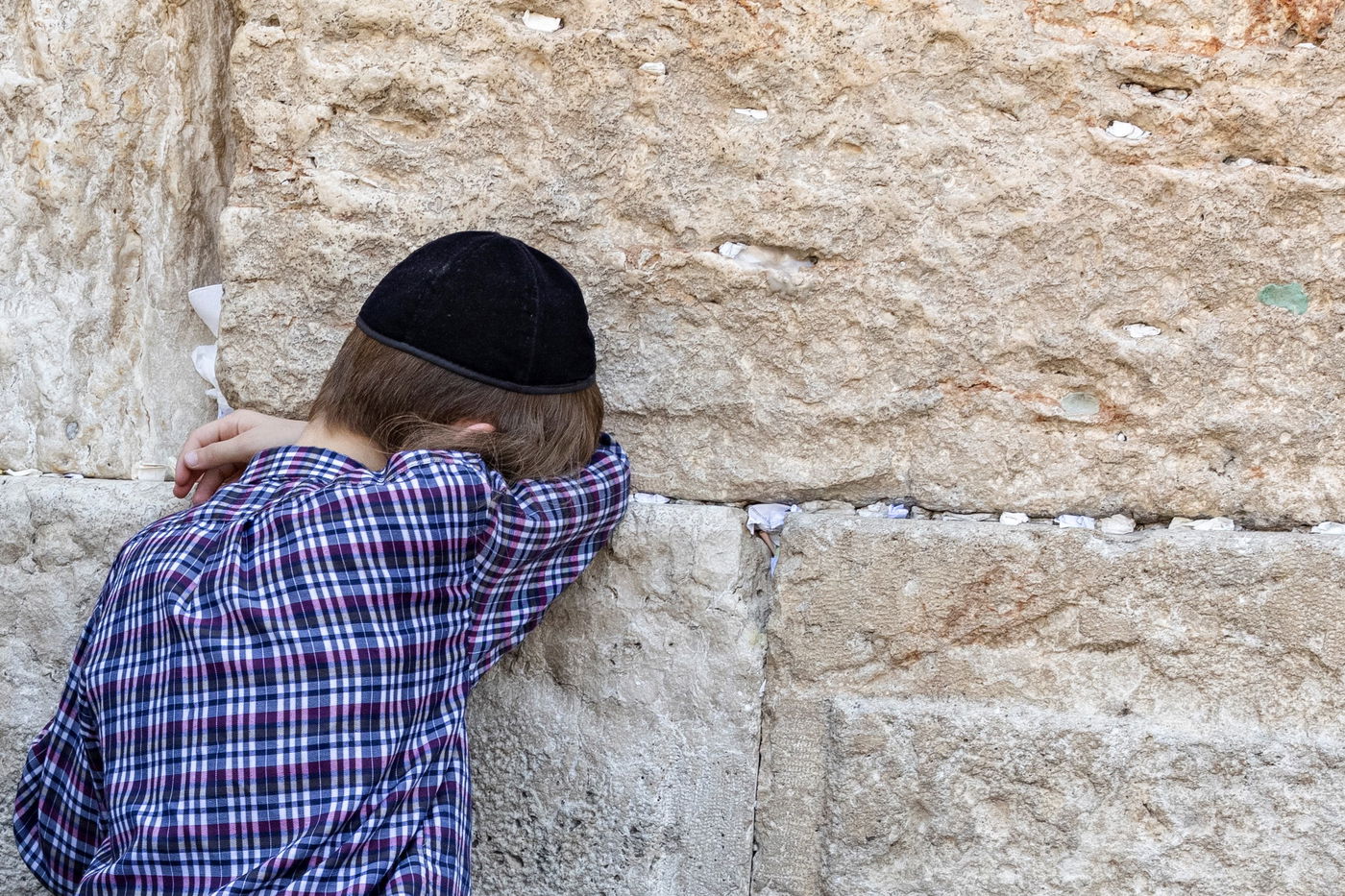 תפילה בכותל. אילוסטרציה