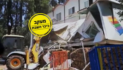 פינוי הישיבה בשבוע שעבר