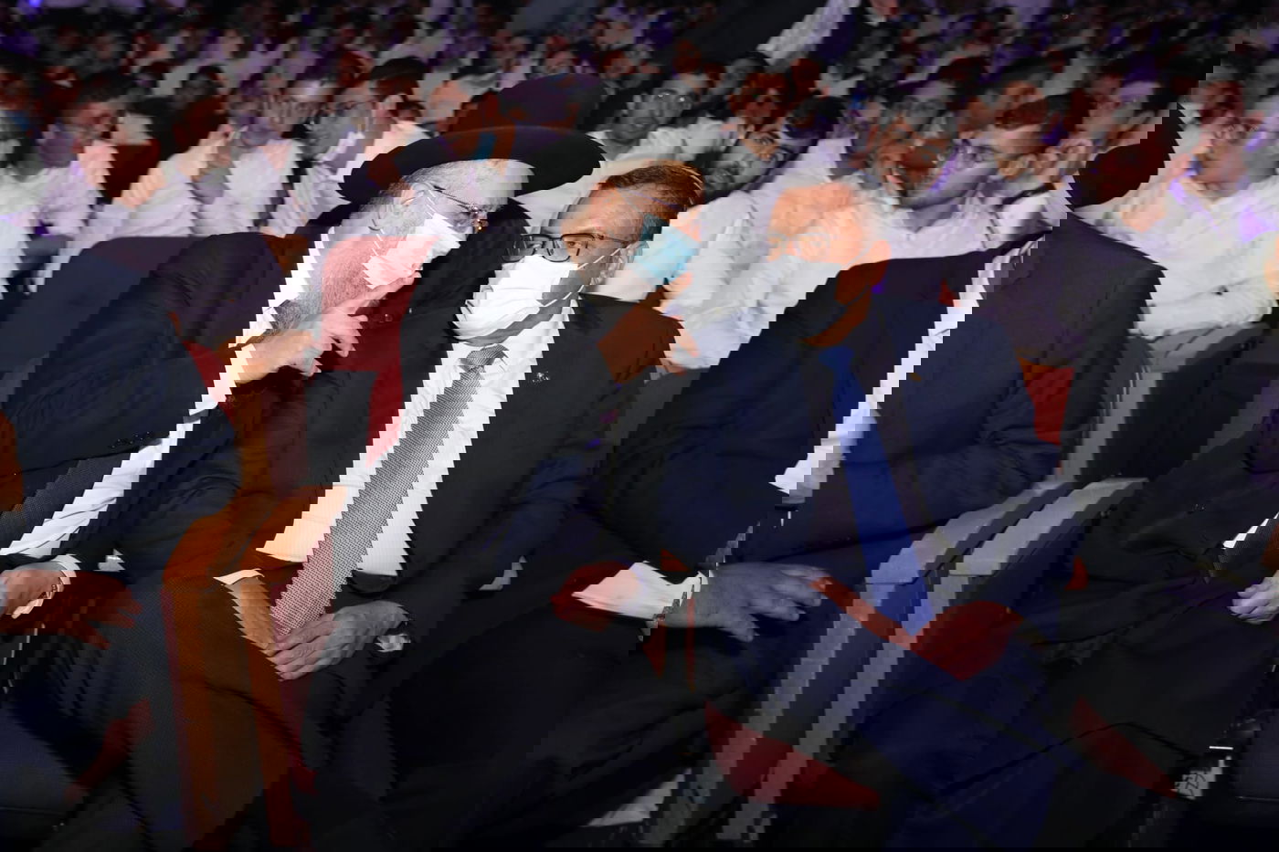 3,500 בני ישיבות בשירת "עוצו עצה"; צפו