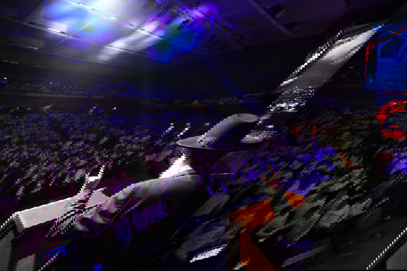 3,500 בני ישיבות בשירת "עוצו עצה"; צפו