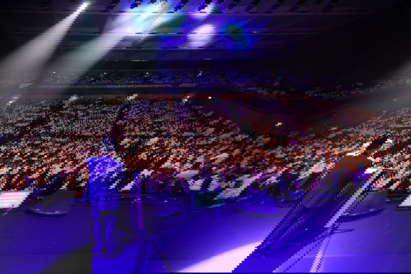 3,500 בני ישיבות בשירת "עוצו עצה"; צפו