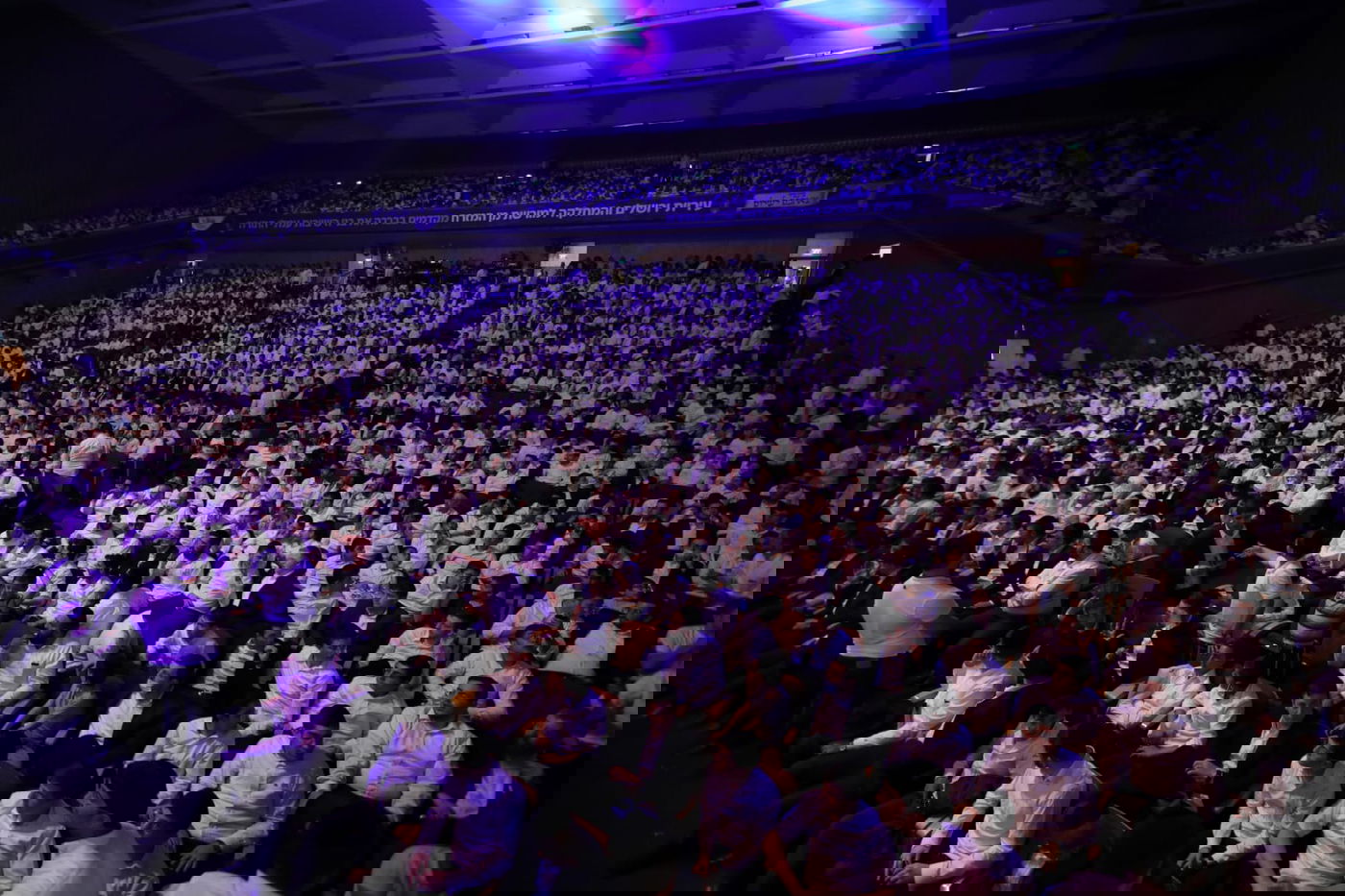 3,500 בני ישיבות בשירת "עוצו עצה"; צפו