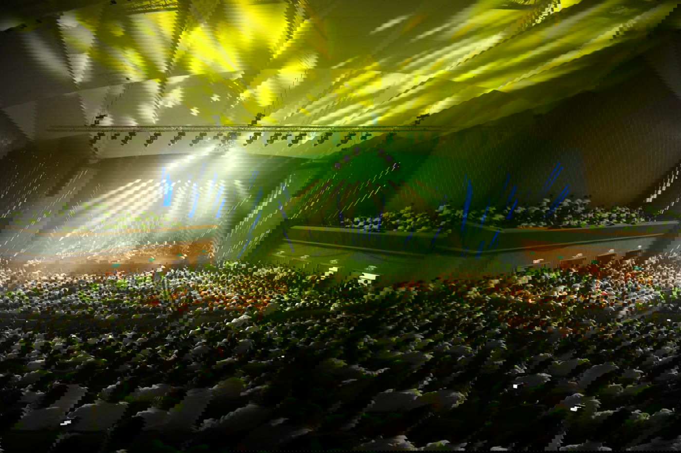 3,500 בני ישיבות בשירת "עוצו עצה"; צפו