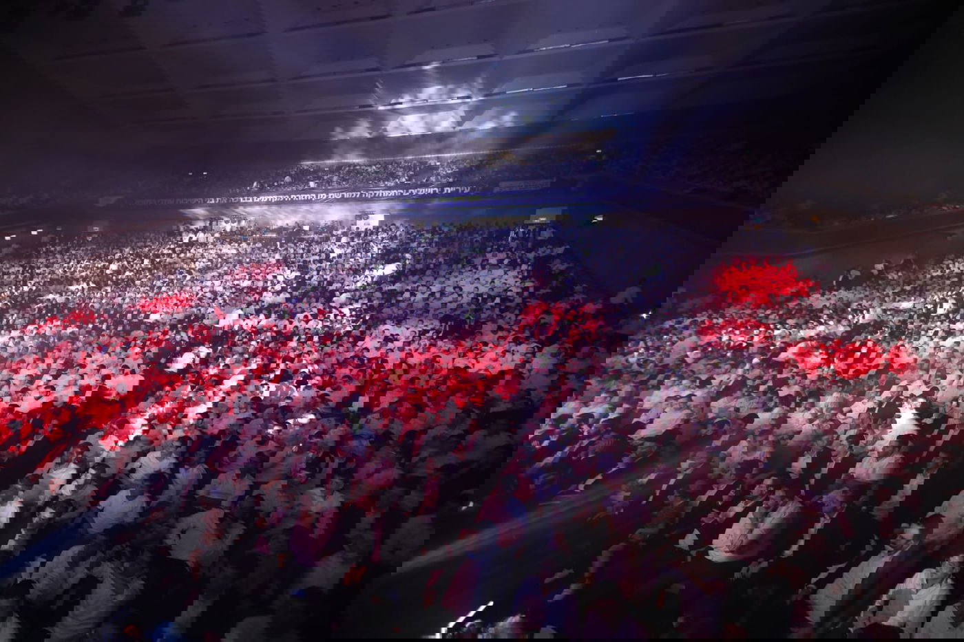 3,500 בני ישיבות בשירת "עוצו עצה"; צפו