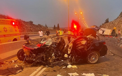 זירת התאונה