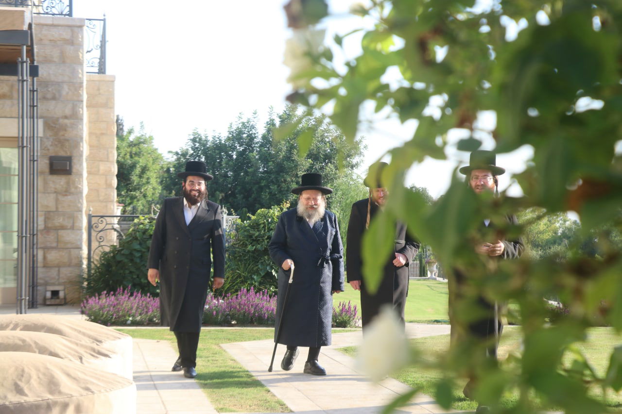 בבית הנגיד: האדמו"ר בנאות דשא • צפו