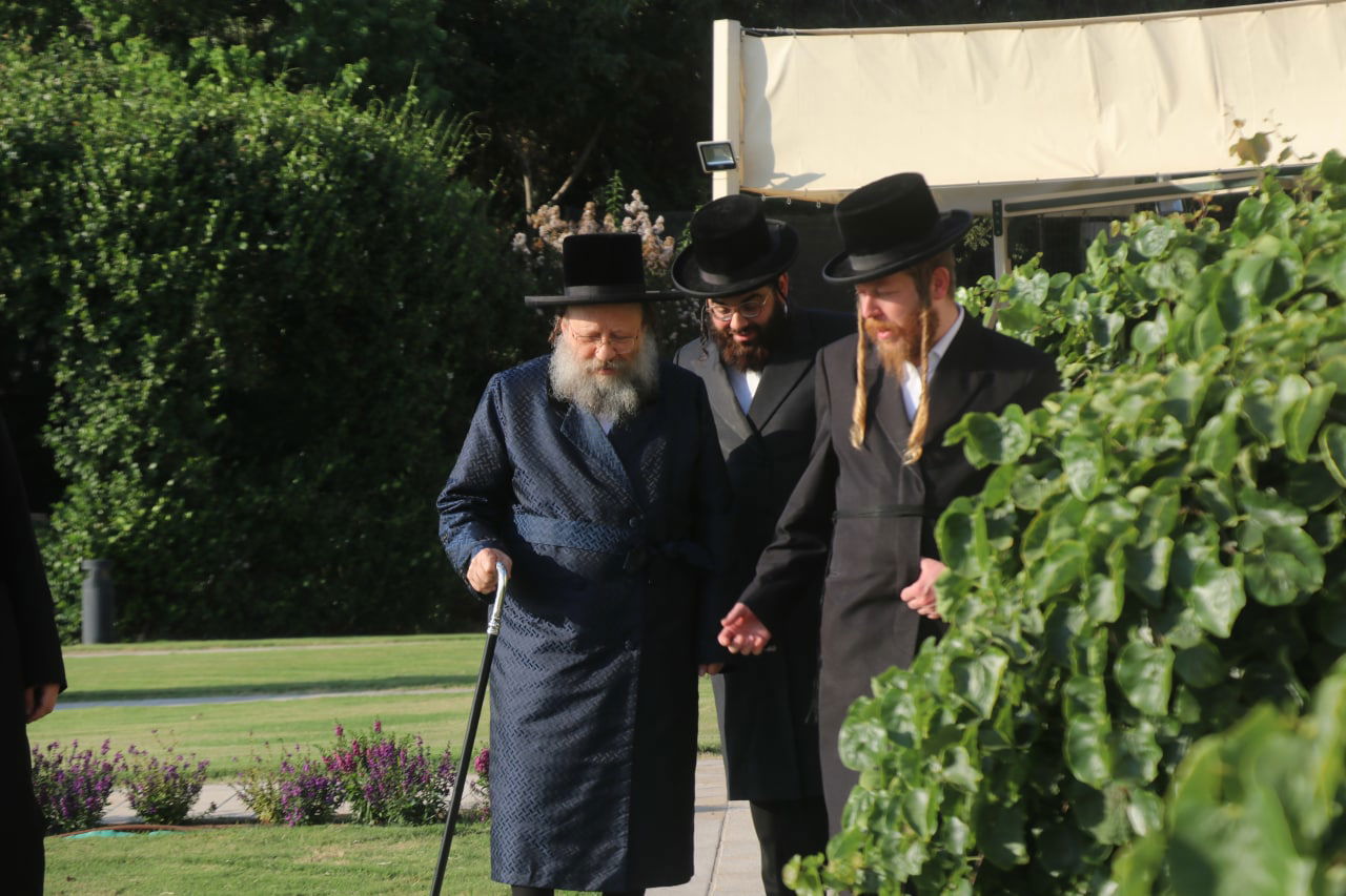 בבית הנגיד: האדמו"ר בנאות דשא • צפו