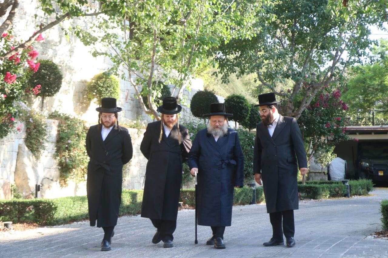 בבית הנגיד: האדמו"ר בנאות דשא • צפו