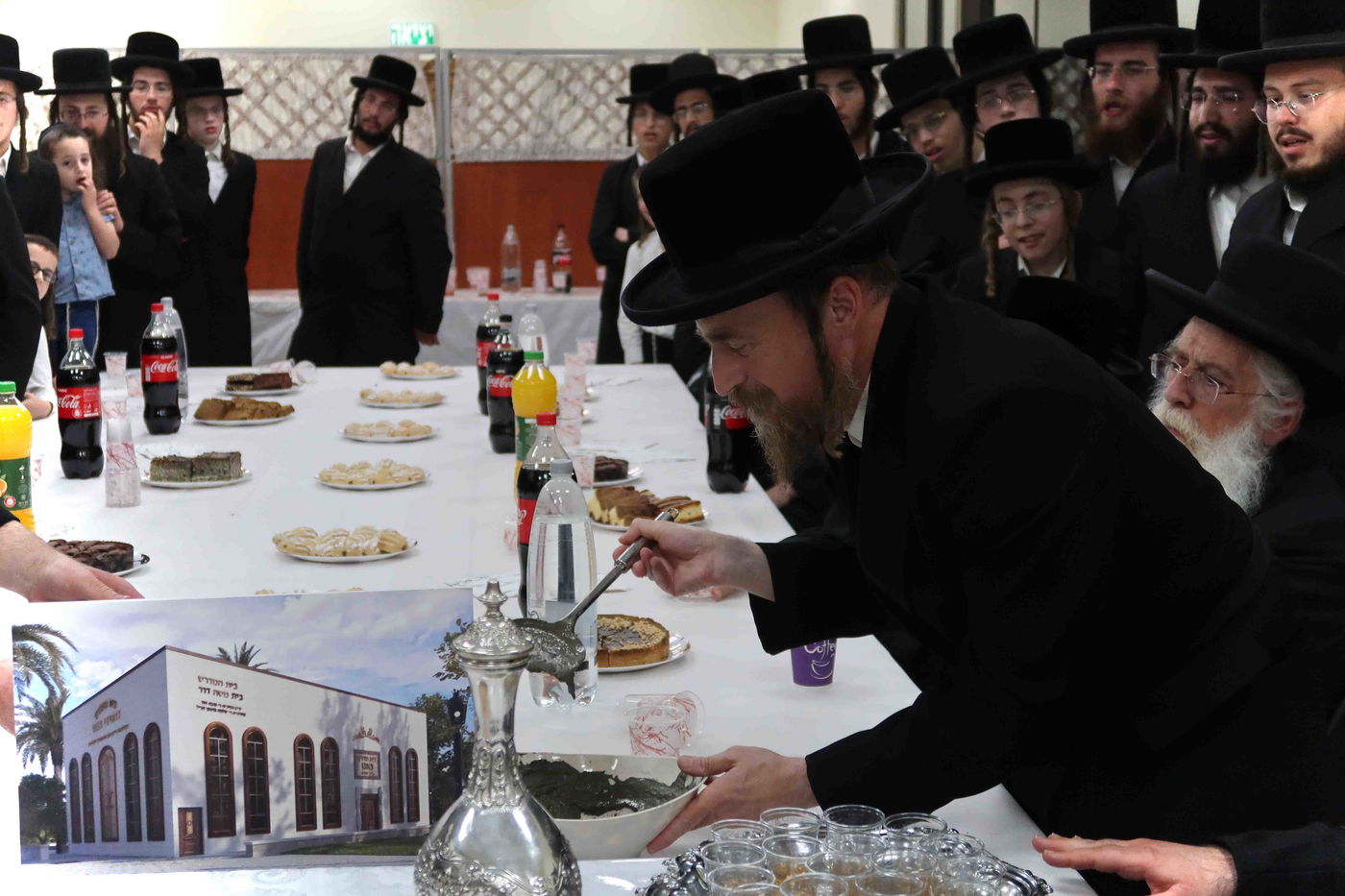 בצאנז הניחו אבן פינה למרכז חדש בבית שמש