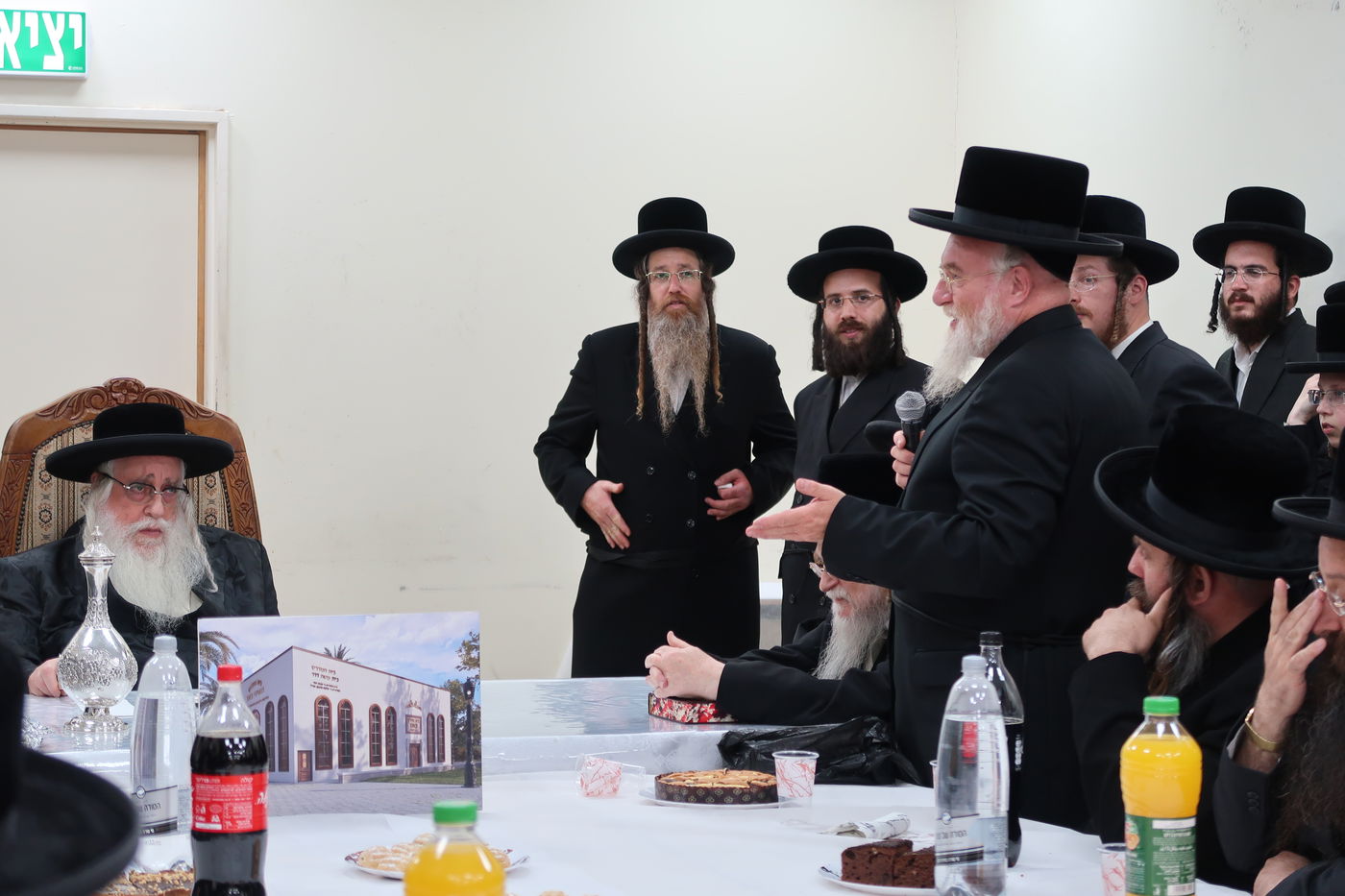 בצאנז הניחו אבן פינה למרכז חדש בבית שמש