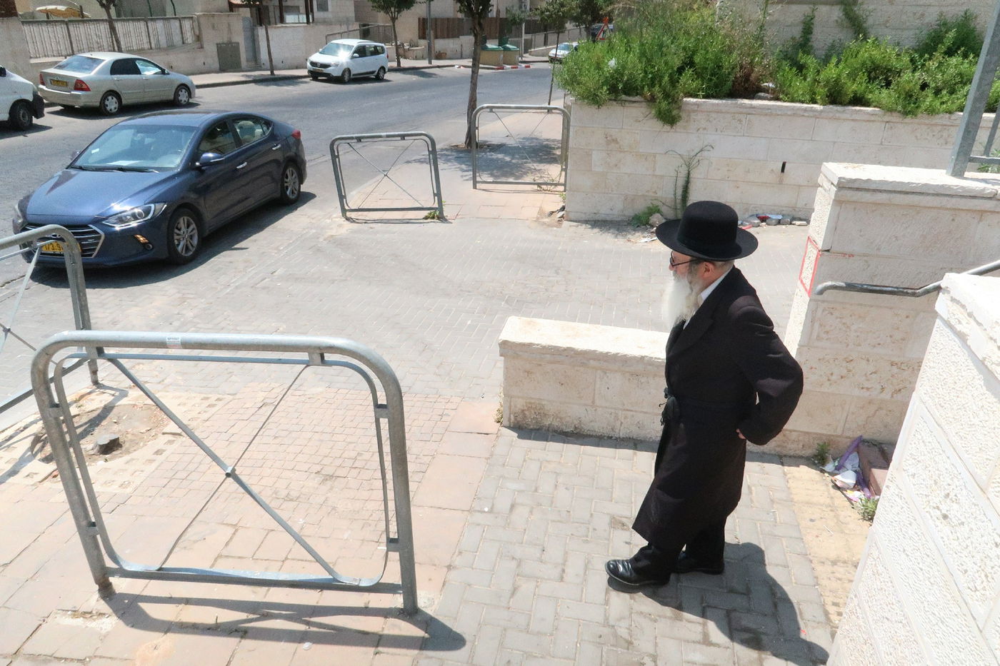 תיעוד: הרבי מאמשינוב הכניס את נכדו לחיידר